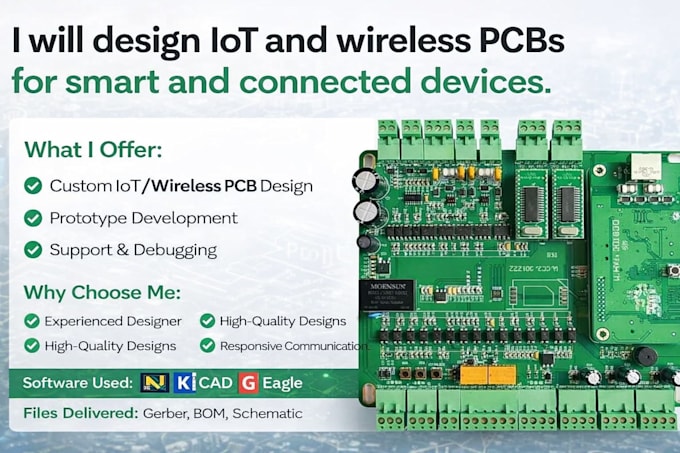 design iot and wireless pcbs for smart and connected devices