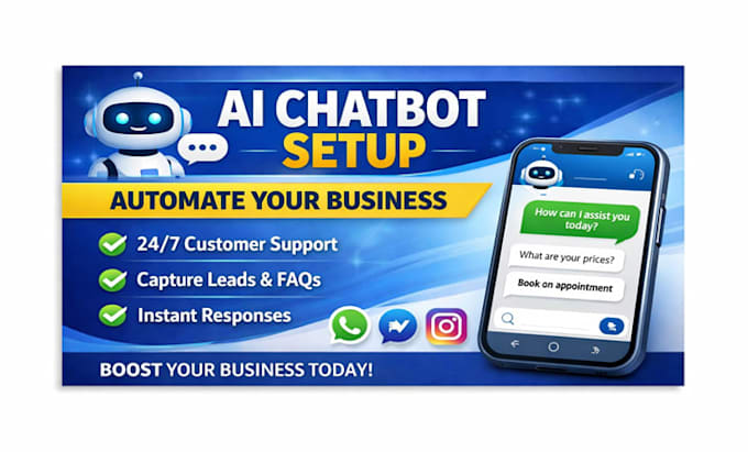build ai chatbot for customer support and leads capture