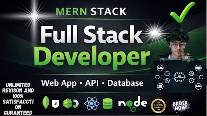 be full stack web developer for website development, backend frontend developer