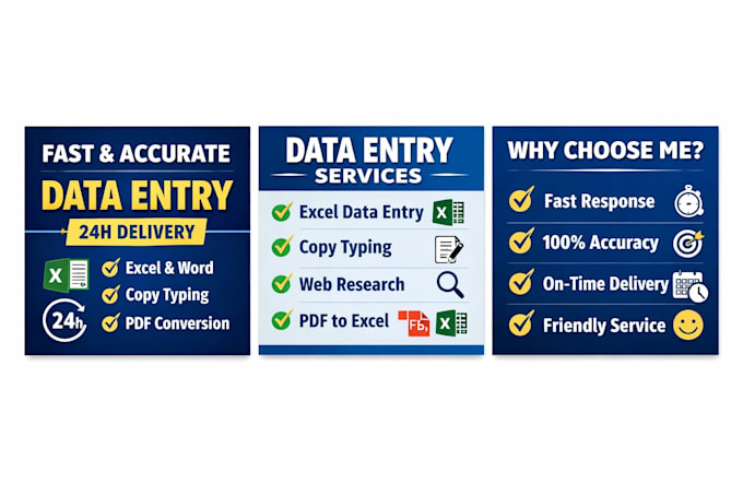 provide reliable data entry services