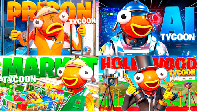 a thumbnail for your fortnite creative map