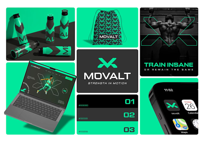 do logo design branding kit package with brand identity