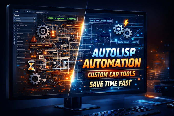 create autolisp automation scripts for cad workflows