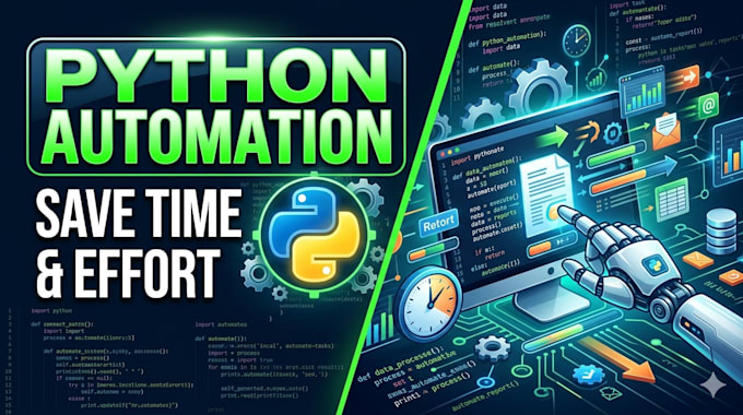 automate your tasks using python and save you hours of work