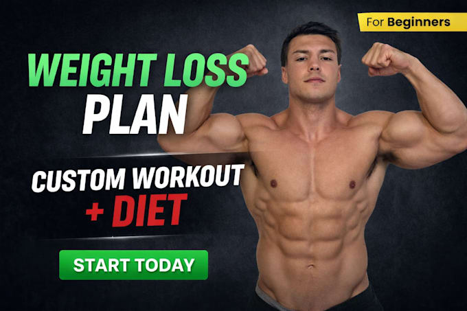 create a personalized weight loss workout and diet plan