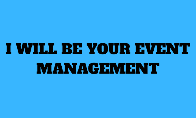 be your event management