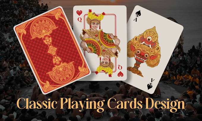 design premium classic playing cards