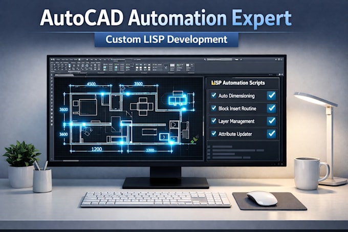 build custom lisp routines for autocad and bricscad