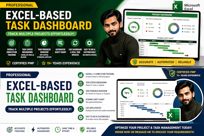 create professional excel dashboard