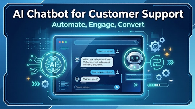build an ai chatbot for customer support and automation