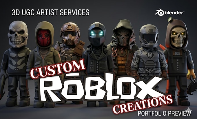 create a ugc ready bundle for roblox, roblox accessories and dynamic head