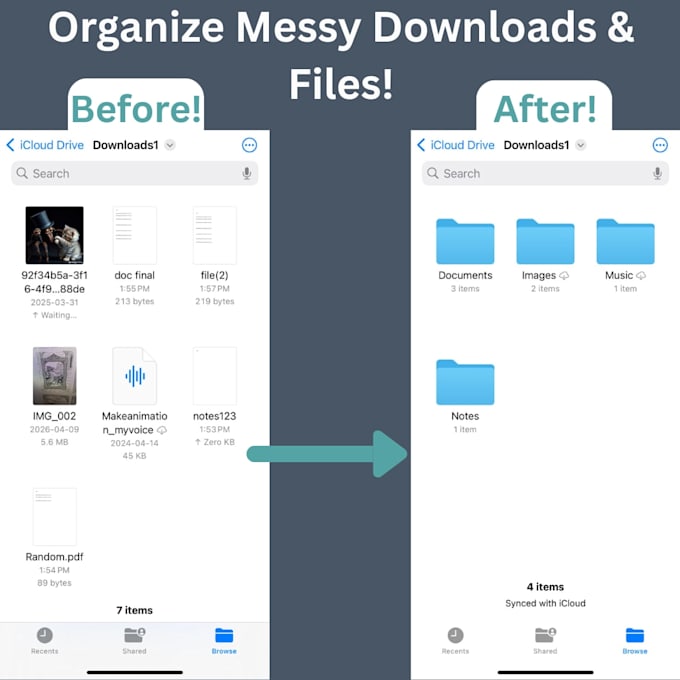 organize your files, folders, and digital workspace