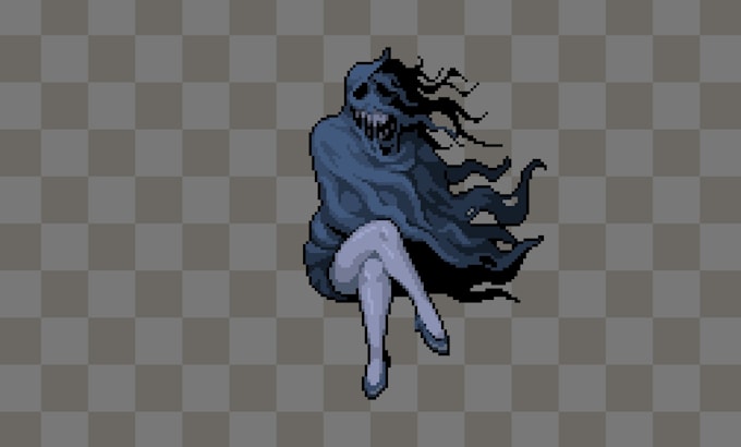 create pixel art animation for your game