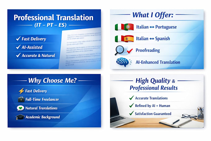 fast e accurate translation
