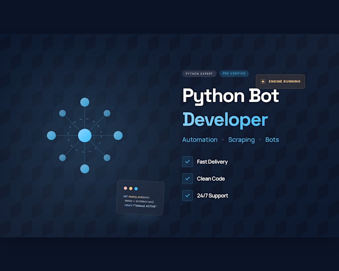 build powerful python automation bots and scripts