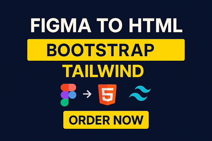 build a modern, responsive landing page or react component from your design