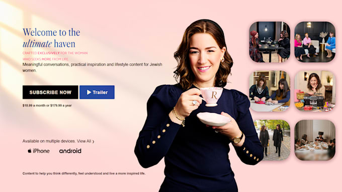 design premium website hero banners or logo