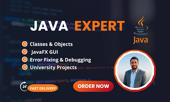 solve java oop programming tasks and university projects