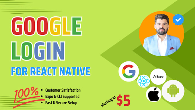 add google login authentication in your react native app