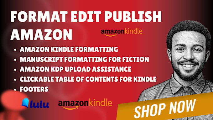 format edit publish amazon kindle formatting manuscript formatting kdp upload