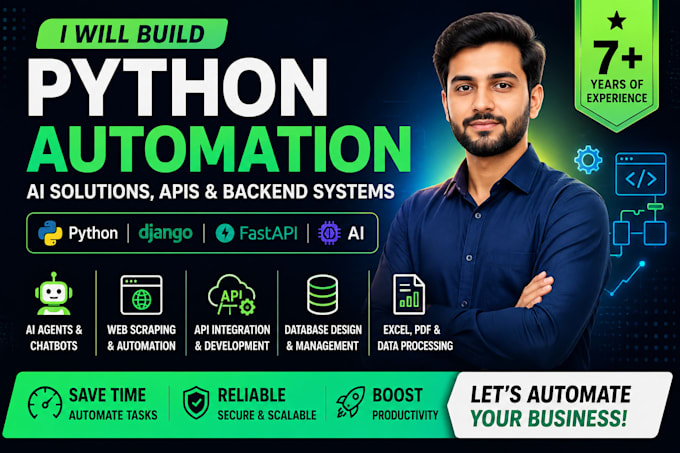 build python automation bots for repetitive business tasks