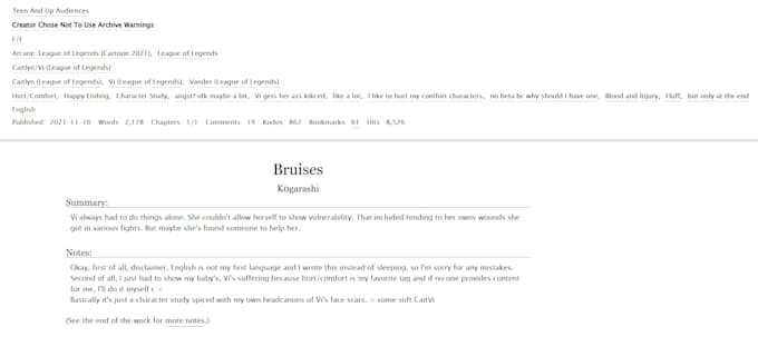 write a custom fanfiction for you
