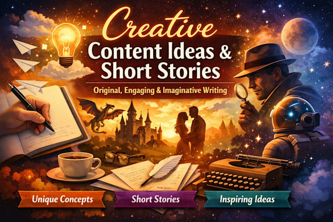 create engaging, original stories