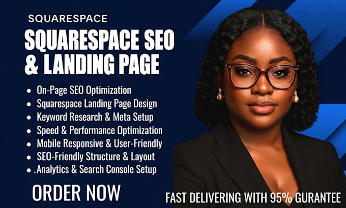 optimization seo square space website square space landing