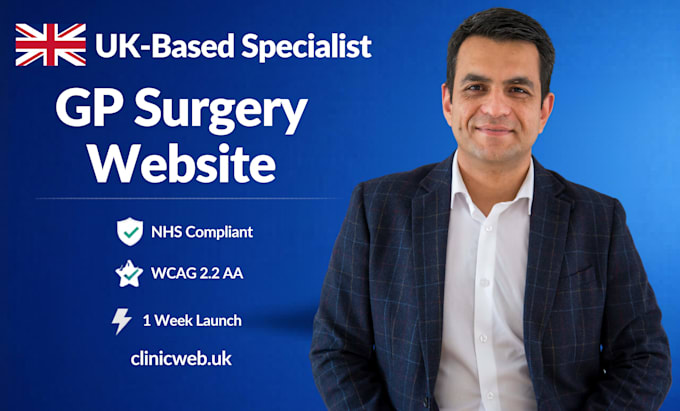 design an nhs compliant gp surgery website
