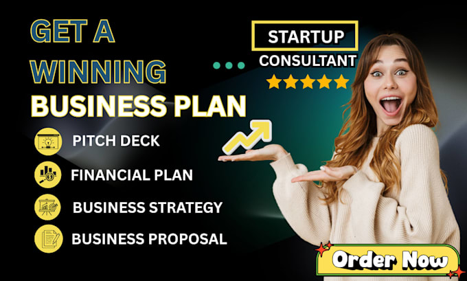 write your startup business plan