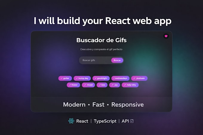 Build a modern react web app with clean and scalable code by ...