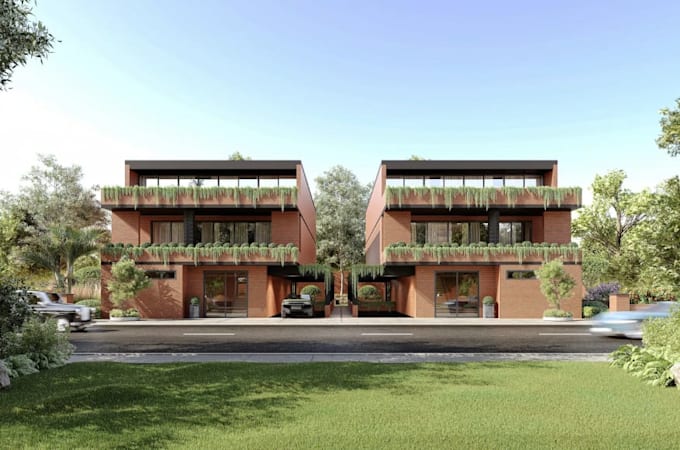 architectural 3d walkthrough amination, flythrough for exterior, interior render