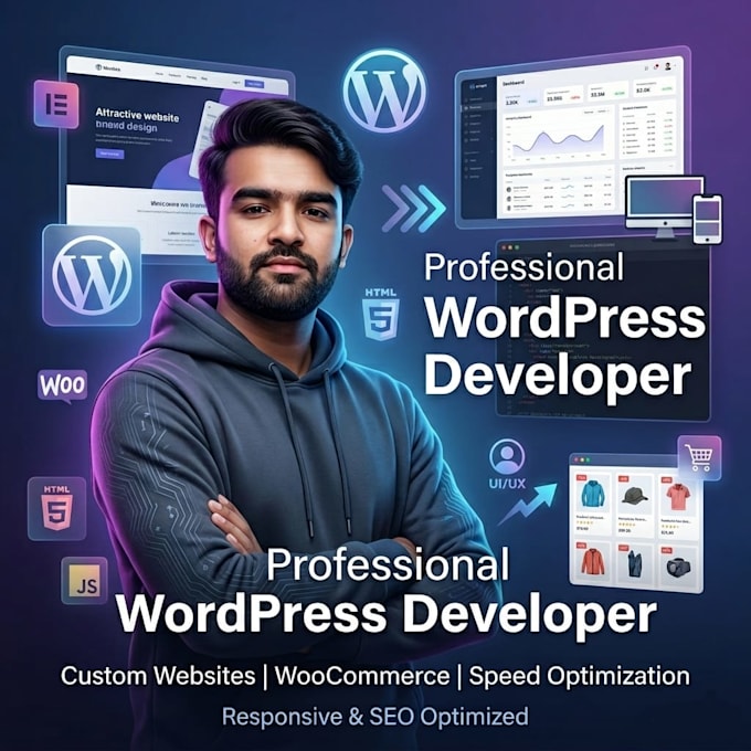customised wordpress and ecommerce store
