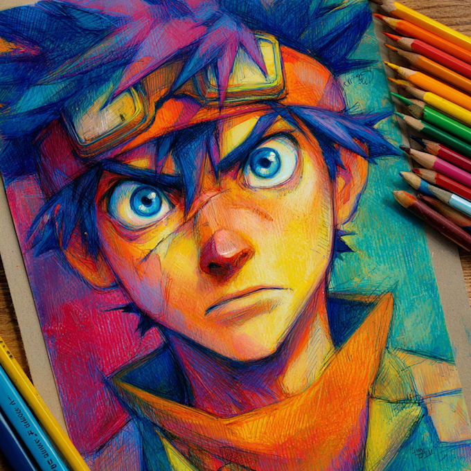 draw anime or fan art character