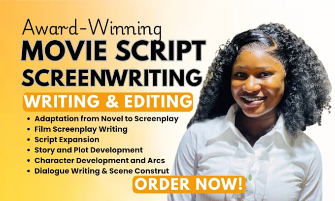 provide industry level script coverage, notes for TV or screenplay script editor