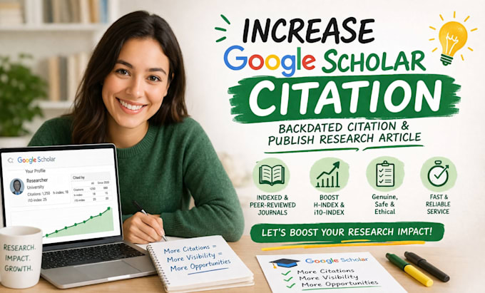 increase google scholar citation backdated citation and publish research article