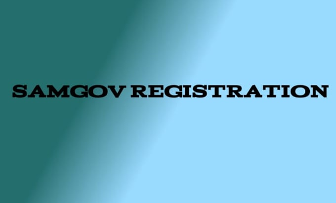 do samgov registration for you