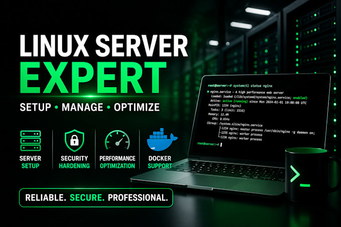 professionally manage, optimize and secure your linux server