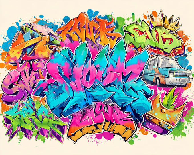 create amazing graffiti concepts for any purpose