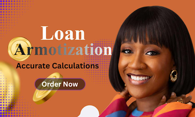 create an automatic loan amortization schedule or loan calculator