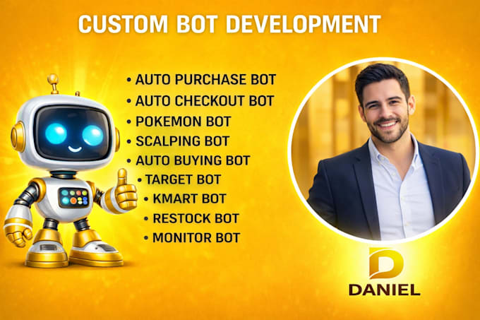 develop fast auto booking bot, auto checkout bot, auto buying bot, restock bot