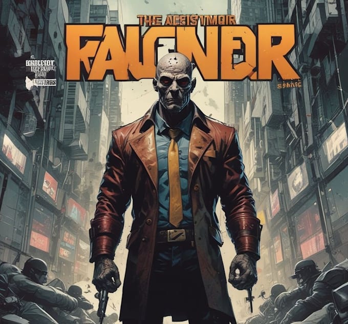 comic book illustration with comic book illustrator
