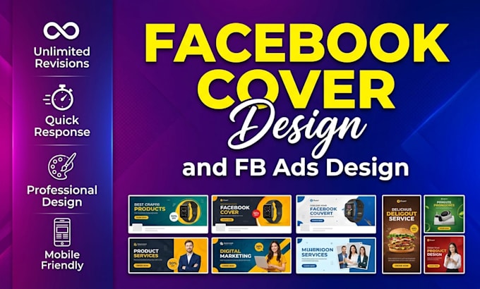 design high converting facebook banner or fb ads design