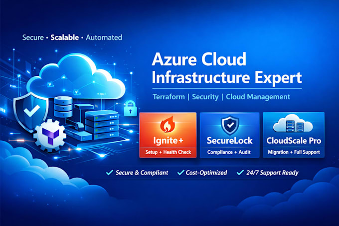 configure, deploy, manage, and automate azure cloud solutions