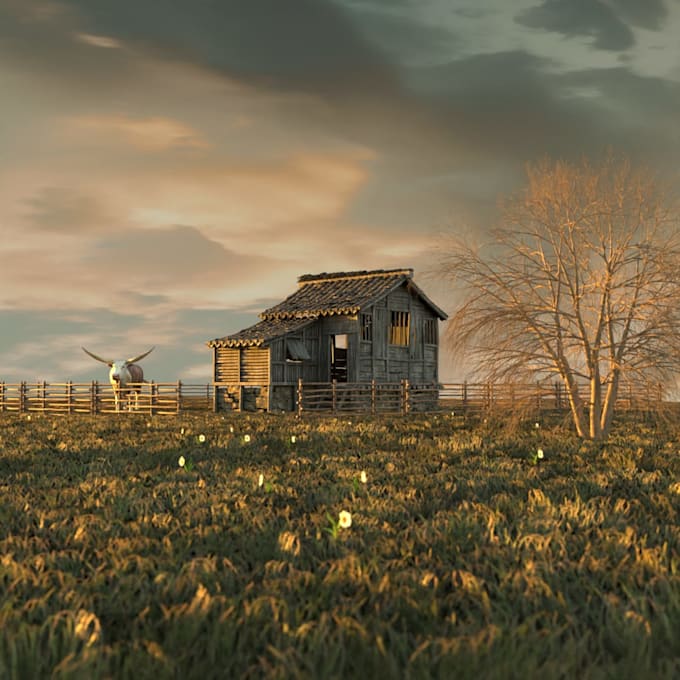 create realistic 3d environment art for unreal engine games
