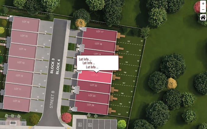 convert floor plan into interactive web map