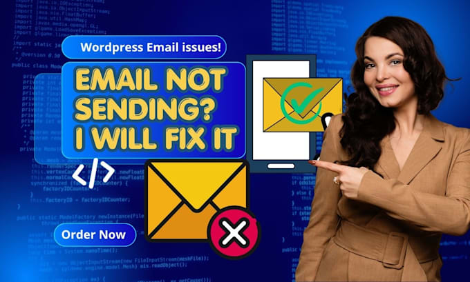 fix email not sending, SMTP, wordpress email issue