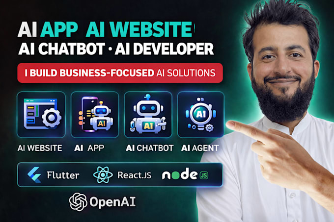 ai mobile app development, ai website, app developer, ai chatbot, ai agent