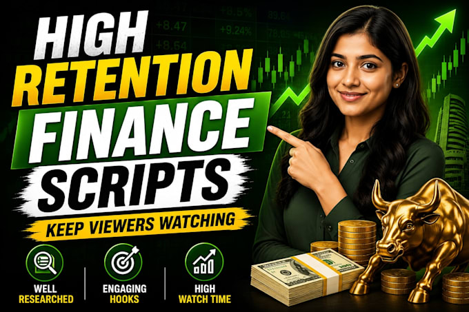write high retention finance youtube scripts