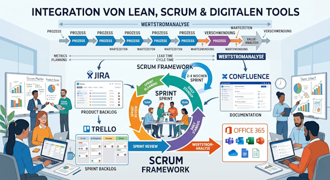 optimize your workflow with lean management and agile scrum